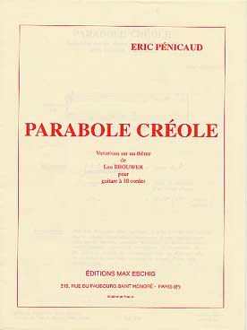 Illustration penicaud parabole creole guit. 10 cordes