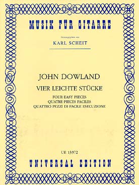 Illustration de 4 Pièces faciles : English dance - Orlando sleepeth - Mrs. Winter's jump - Mrs. Nichols almand