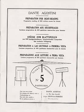 Illustration de Préparation au déchiffrage : étude de 600 partitions de batterie - Vol. 5