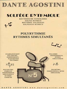 Illustration agostini solfege rythmique vol. 5