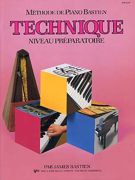 Illustration de Méthode de piano - Technique niveau préparatoire