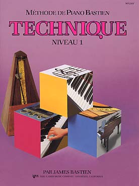 Illustration de Méthode de piano - Technique niveau 1