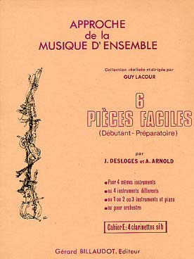 Illustration desloges/arnold 6 pieces faciles vol. e 