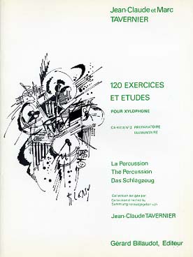 Illustration de Exercices et études de xylophone - Vol. 2 : 120 Exercices (prép./élém.)