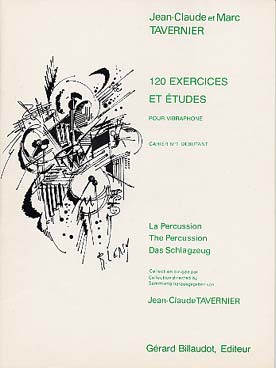 Illustration de Exercices et études de vibraphone - Vol. 1 : 120 Exercices (débutant)