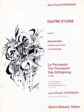 Illustration tavernier jc etudes (4) batterie vol. 2