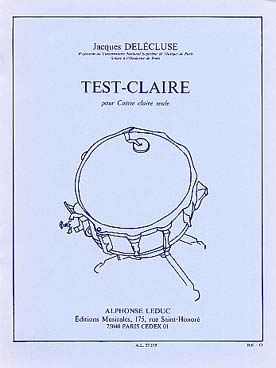 Illustration de Test-claire pour caisse claire seule