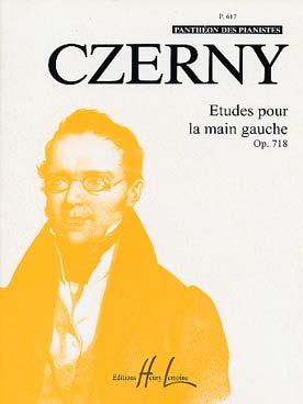 Illustration czerny op. 718 24 etudes main gauche