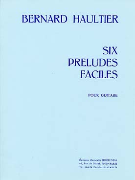 Illustration de 6 Préludes faciles