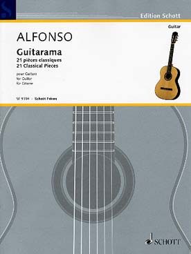 Illustration de GUITARAMA : 21 Pièces classiques (rév. Alfonso)