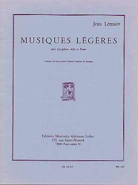 Illustration de Musiques légères