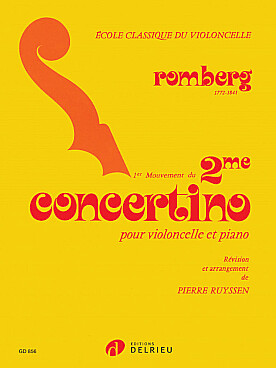 Illustration romberg concertino n° 2 en sol maj 