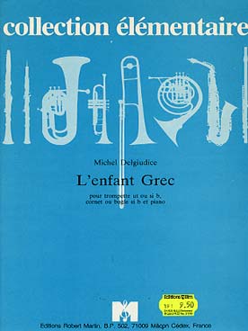 Illustration de L'Enfant grec (cornet)    