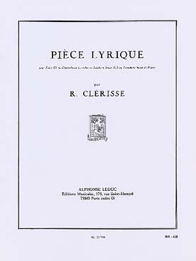 Illustration de Pièce lyrique    