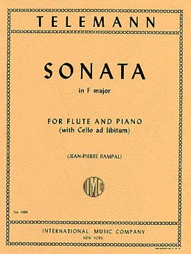 Illustration de Sonate en fa M (avec violoncelle ad lib.)