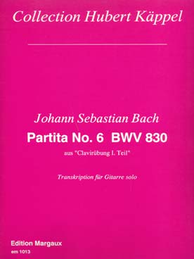 Illustration de Partita BWV 830 en mi min (tr. Käppel)