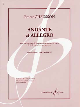 Illustration chausson andante et allegro