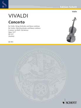 Illustration vivaldi concerto op. 12/1 en sol min