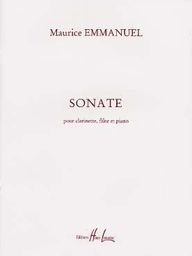 Illustration emmanuel sonate flute/clarinette/piano