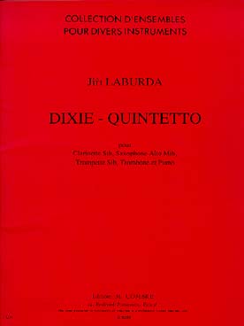 Illustration de Dixie - quintetto (clarinette si b, saxophone alto, trompette si b, trombone et piano)