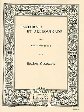 Illustration de Pastorale et arlequinade op. 39 pour flûte, hautbois et piano