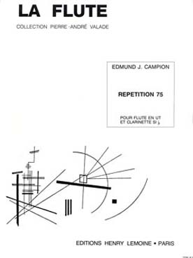 Illustration campion repetition 75 flute/clarinette