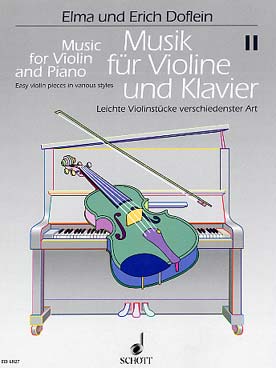 Illustration de MUSIQUE POUR VIOLON ET PIANO - Vol. 2