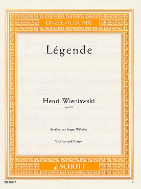 Illustration wieniawski legende op. 17