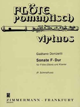 Illustration donizetti sonate en fa maj