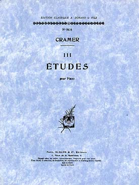 Illustration cramer etudes (dr) vol. 3