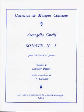 Illustration corelli sonate n°  7