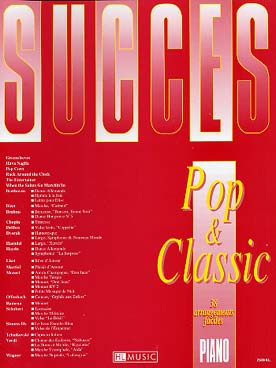 Illustration de SUCCES POP & CLASSIC, 38 arrangements faciles