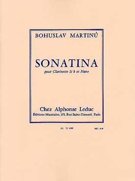 Illustration martinu sonatine