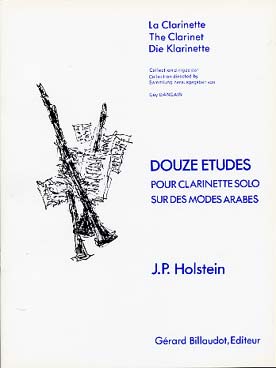 Illustration holstein 12 etudes sur des modes arabes