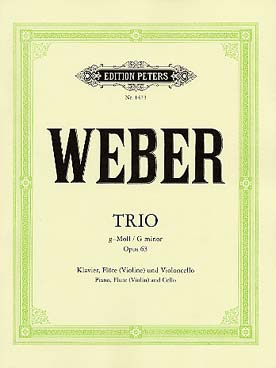 Illustration weber trio op. 63 flute/cello/piano