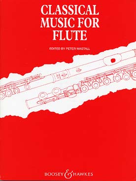 Illustration classical music for flute (tr. wye)