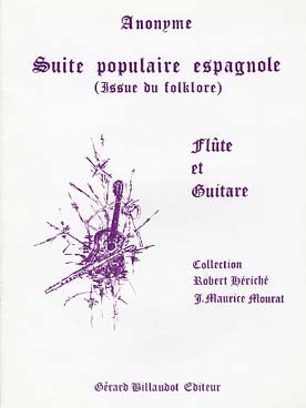 Illustration de Suite populaire espagnole (issue du folklore, arrangement Mourat)