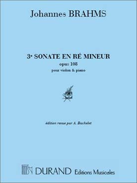 Illustration de Sonate N° 3 op. 108 en ré m