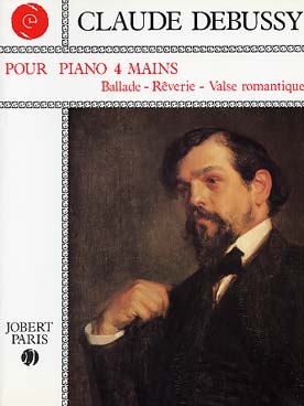 Illustration de Pour piano 4 mains (Ballade, Rêverie,  Valse romantique)