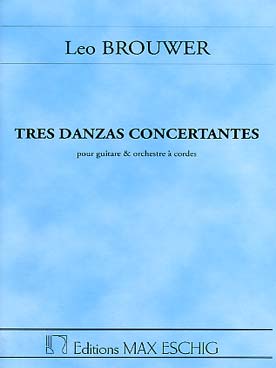 Illustration de Tres Danzas concertantes pour guitare et orchestre à cordes