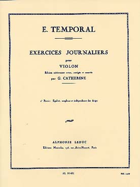 Illustration de Exercices journaliers - Vol. 2 : Egalité, souplesse et  indépendance des doigts