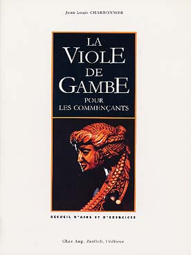 Illustration charbonnier la viole de gambe