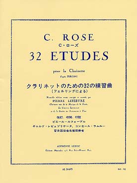 Illustration rose 32 etudes d'apres ferling