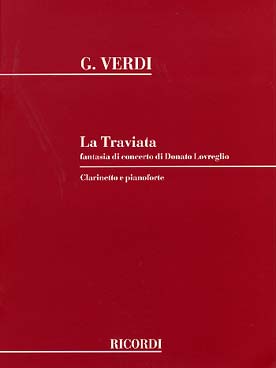 Illustration verdi la traviata, fantaisie de concert