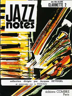 Illustration jazz notes clarinette 2
