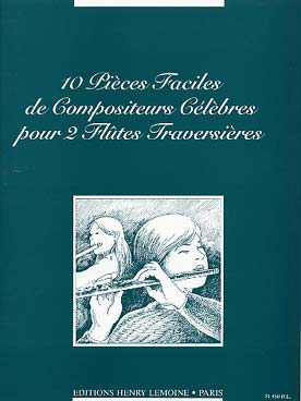 Illustration de 10 PIÈCES FACILES de compositeurs célèbres (tr. F. Nérini)