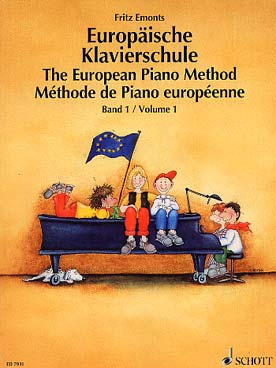 Illustration de Méthode de piano européenne - Vol. 1