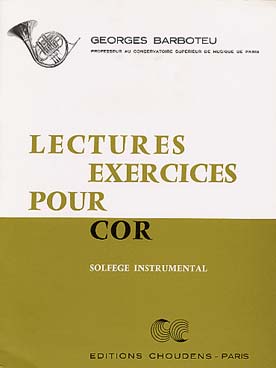 Illustration de Lectures et exercices, solfège instrumental