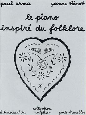 Illustration piano inspire du folklore (le)