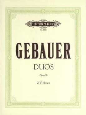 Illustration gebauer 12 duos faciles op. 10